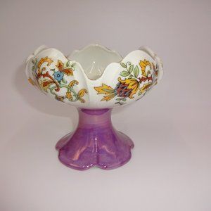 Vintage Reinhold Schlegelmilch RS Royal Silesia Pedestal Compote Candy Dish